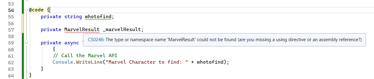 Add Model data to Razor Page