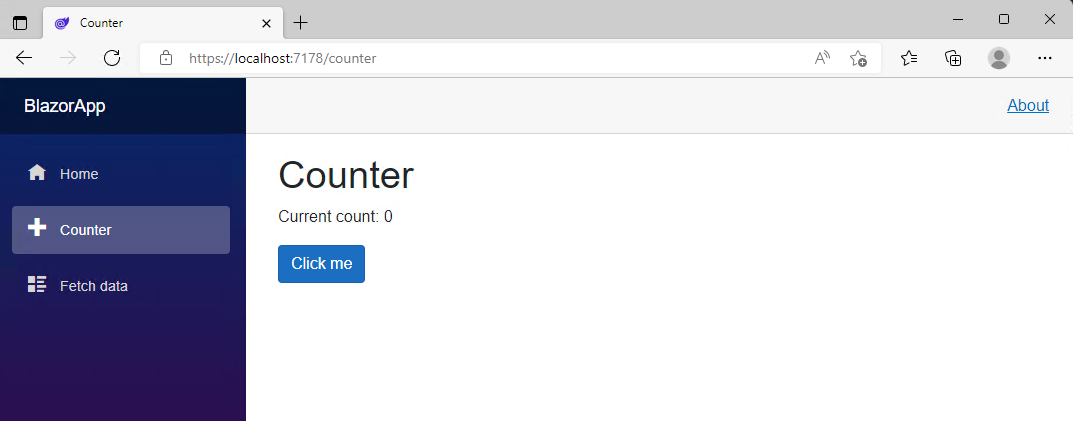 Counter Page