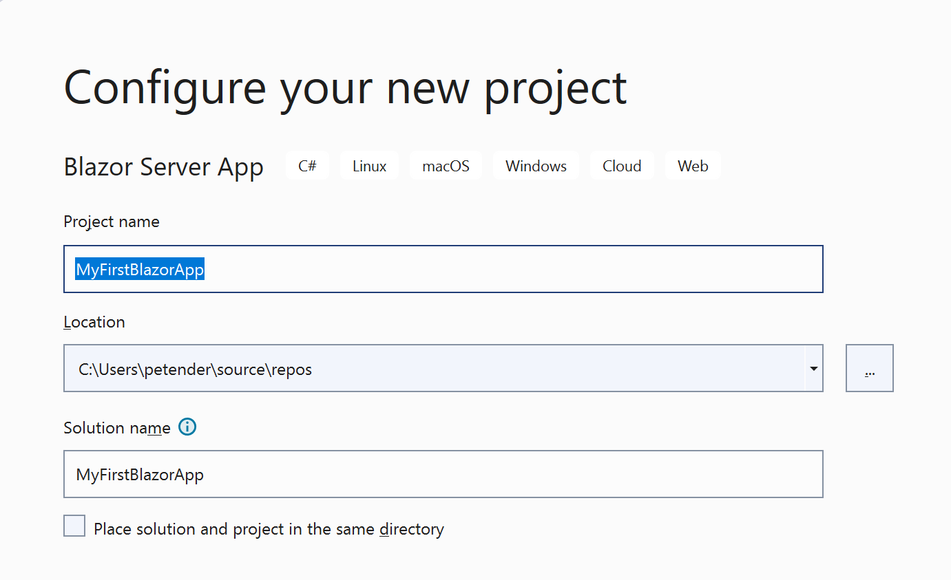 ConfigureProject