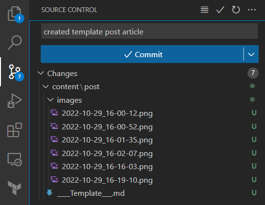 Commit and Sync