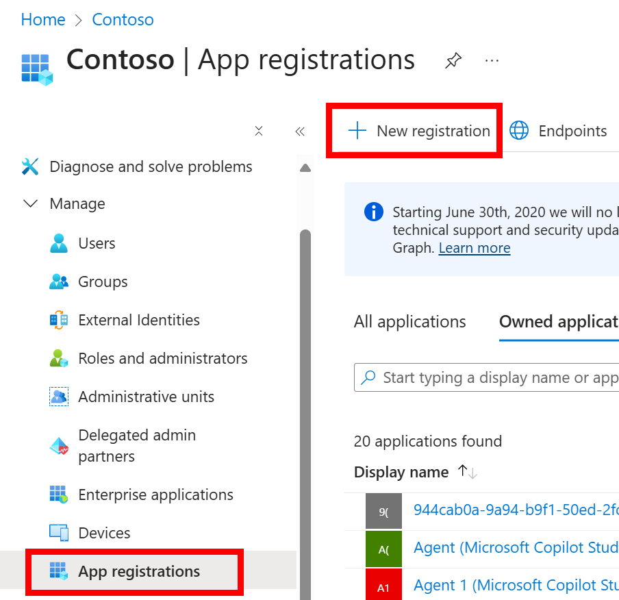 App Registration