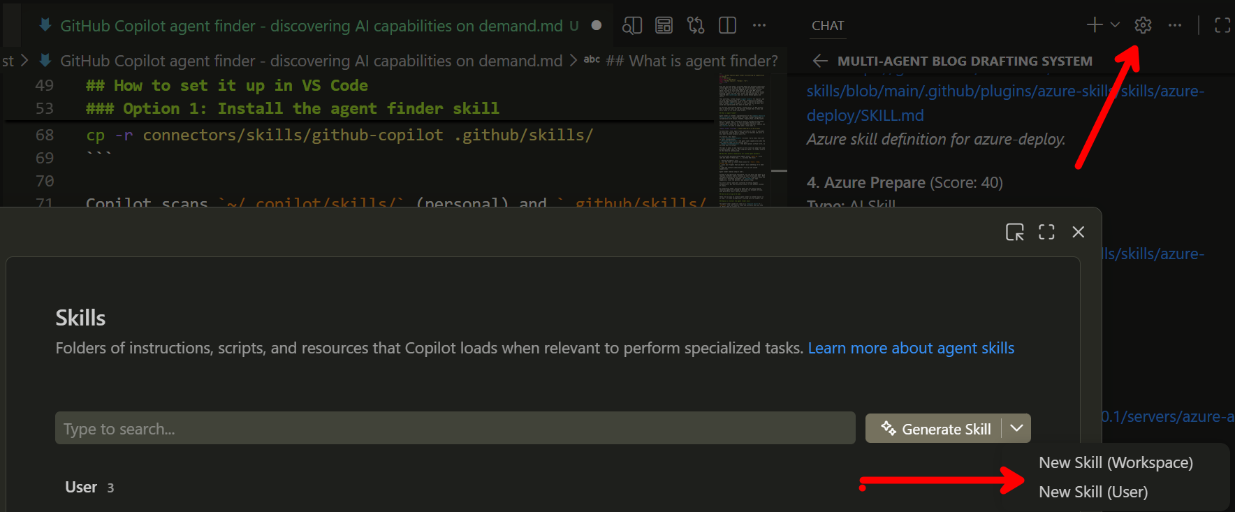 Agent Customizations for local