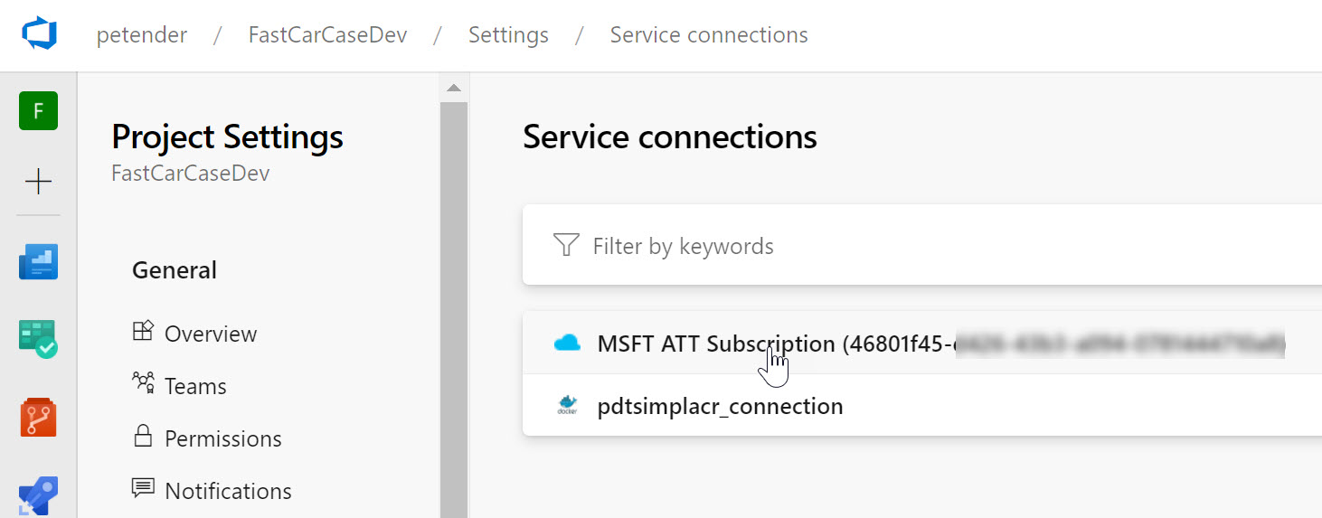 Service Connections