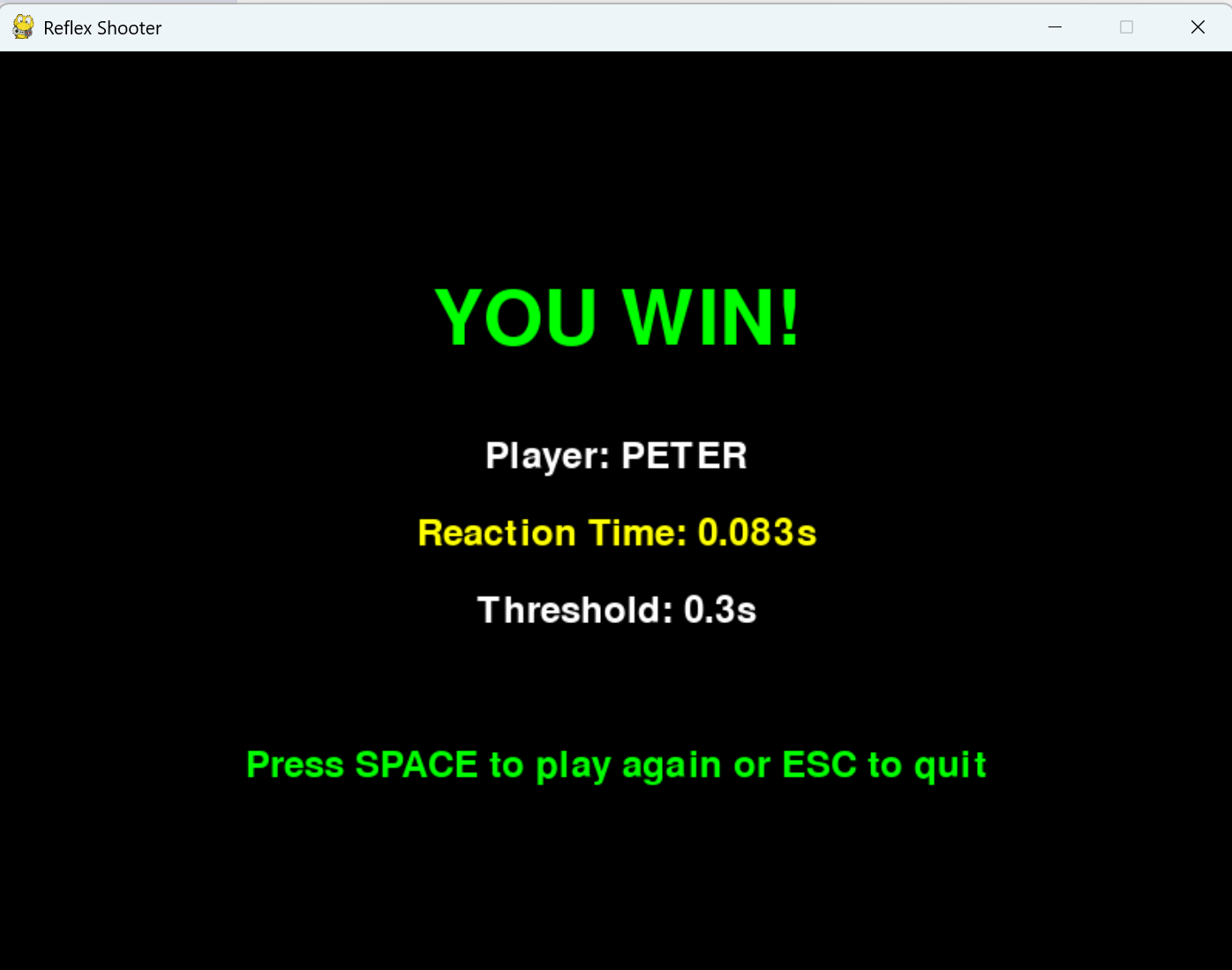 You Win