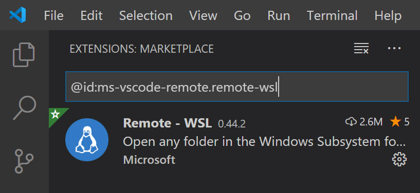 VSCode extension